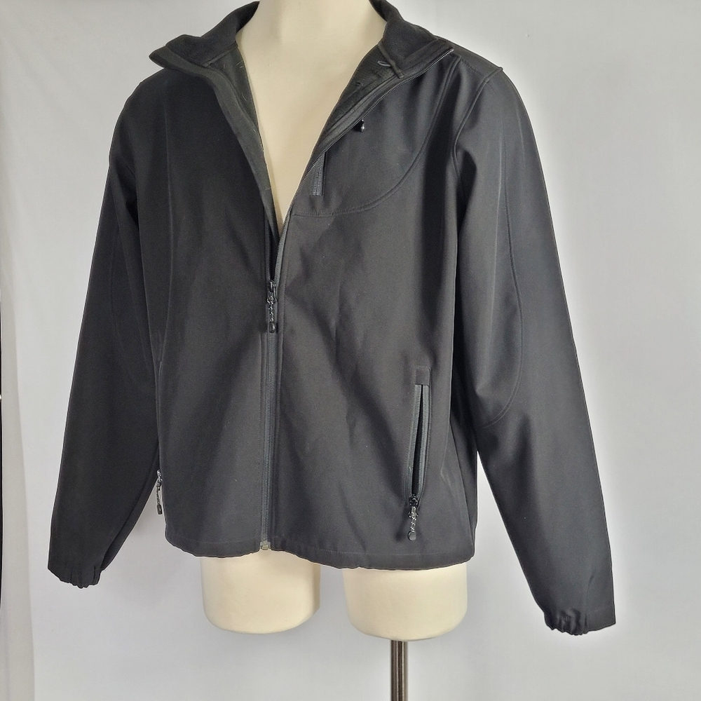 Black diamond Black soft shell coat size large and men's - Picture 8 of 15